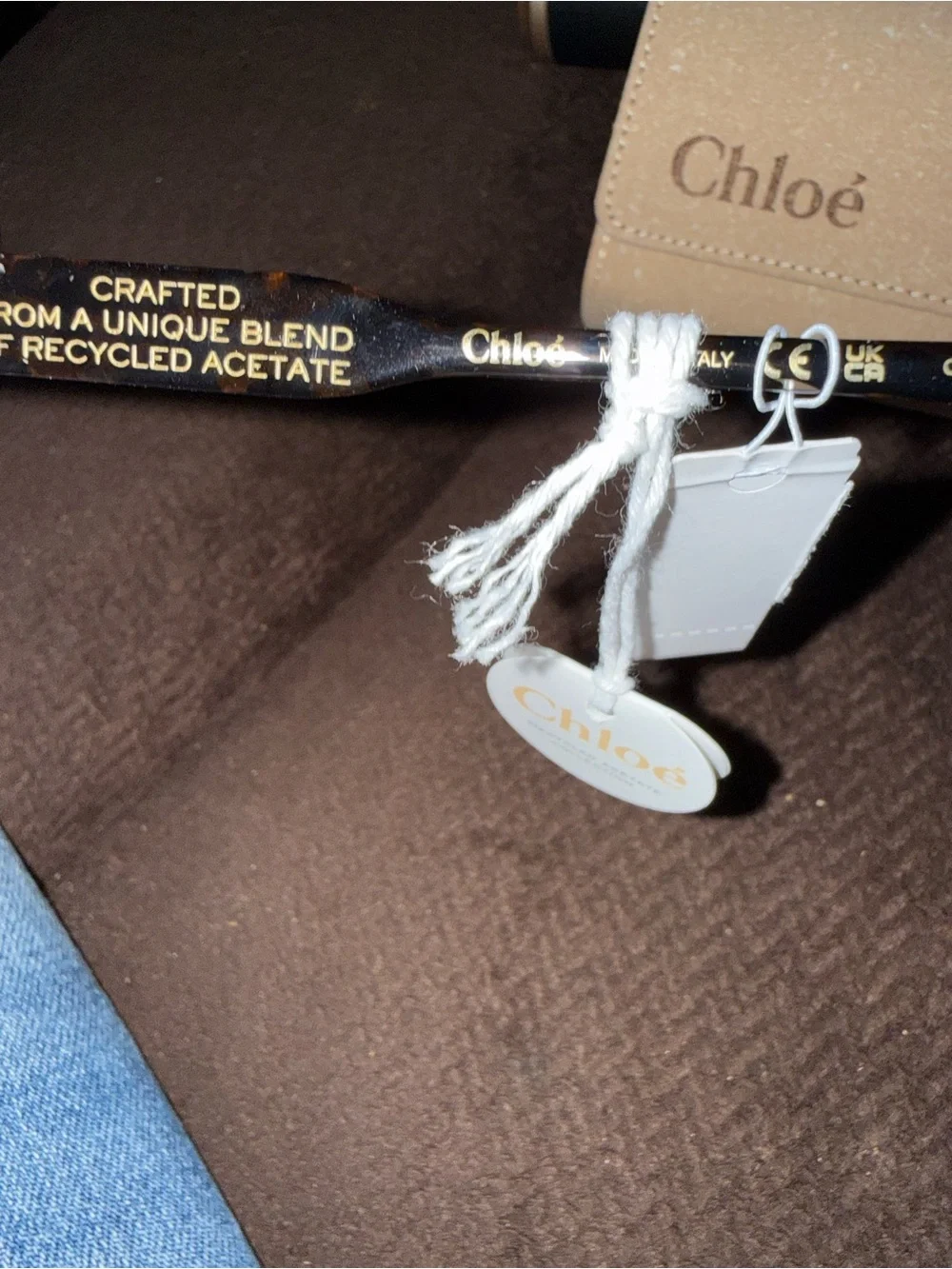 Chloé Oversized Tortoiseshell Sunglasses - Dark Lens